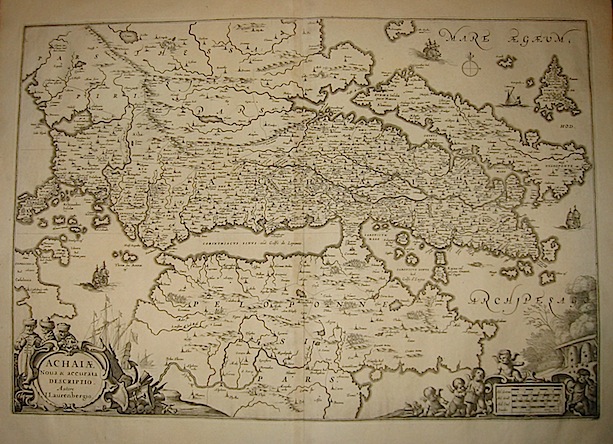 Laurenbergius Janus Achaiae nova & accurata descriptio... 1700 Amsterdam 